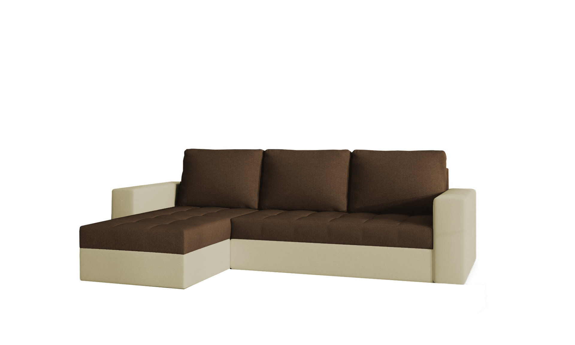 Bézs Bőr - Sötétbarna