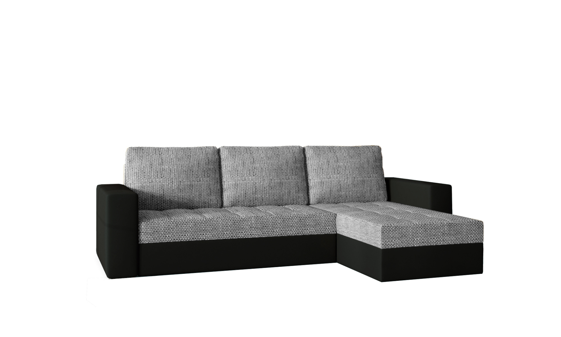 fekete - v.szürke zsákszövet