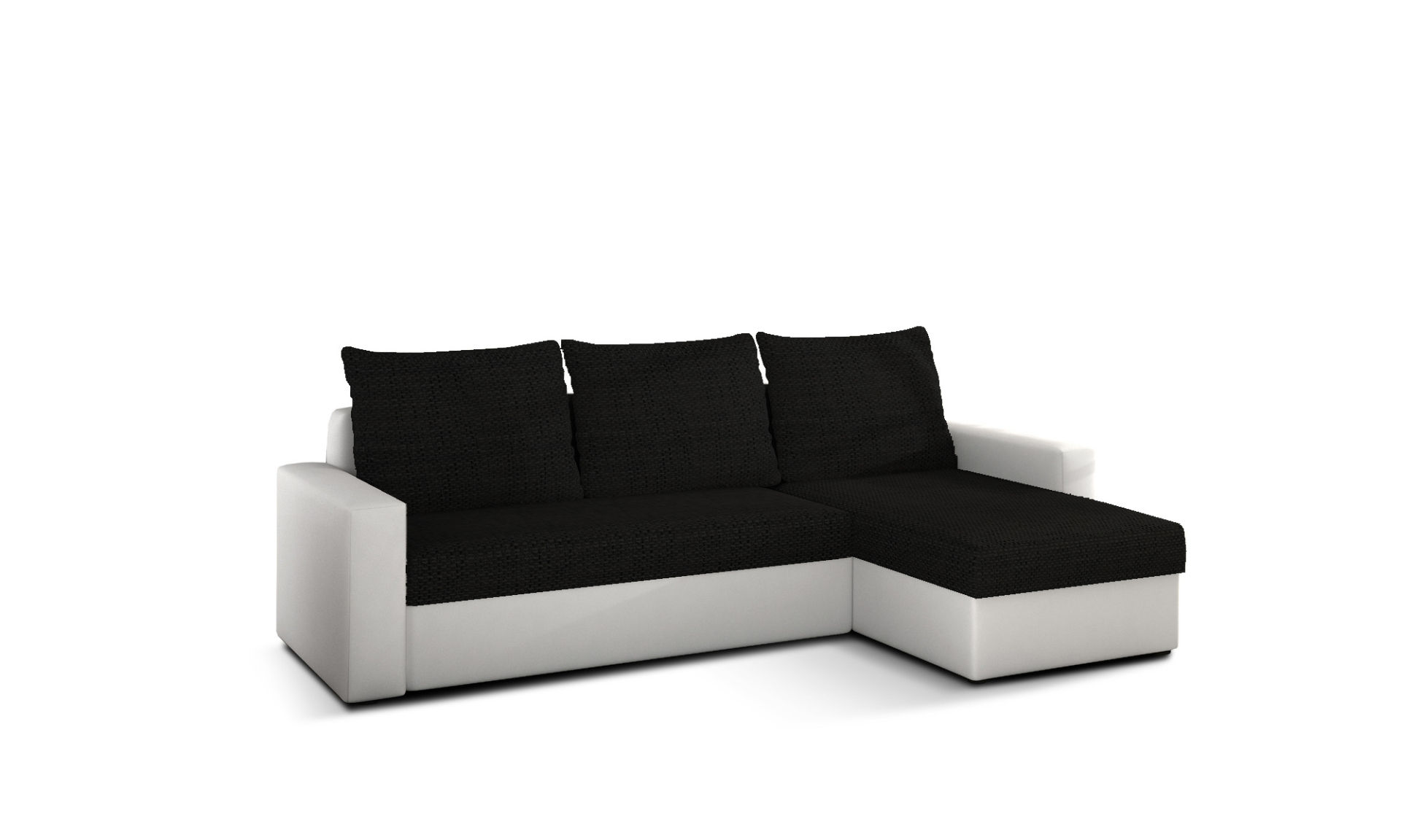 Gido Fehér Bőr - Fekete zsákszövet