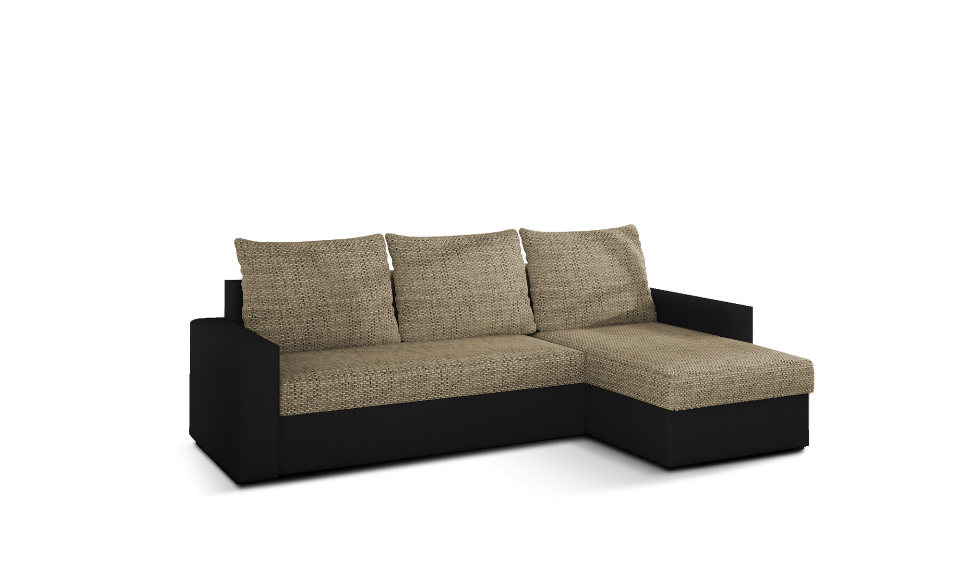 Gido Fekete bőr - v.barna zsákszövet