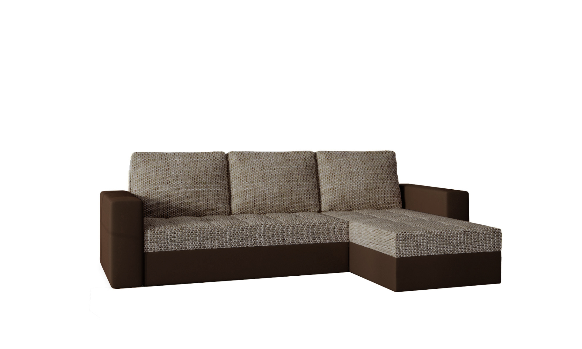 sötétbarna -v.barna zsákszövet