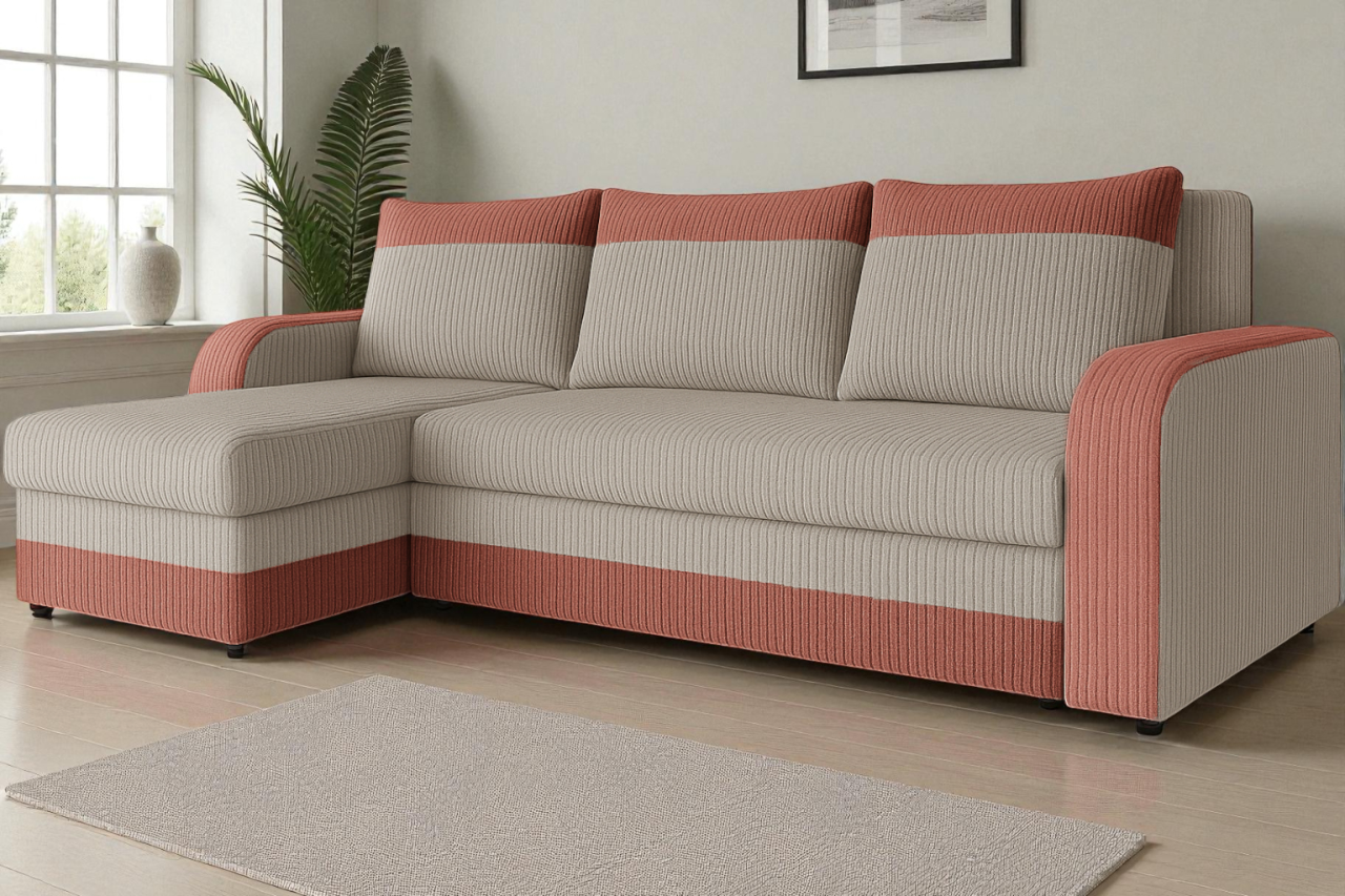 Zoom  sarokülő (Univerzális) 2 ágyneműtartós